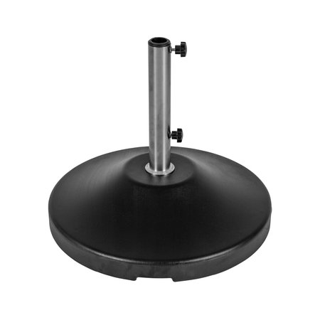 US WEIGHT US Weight Fillable 120lb Capacity Commercial Free Standing Umbrella Base, Black FUB120BE